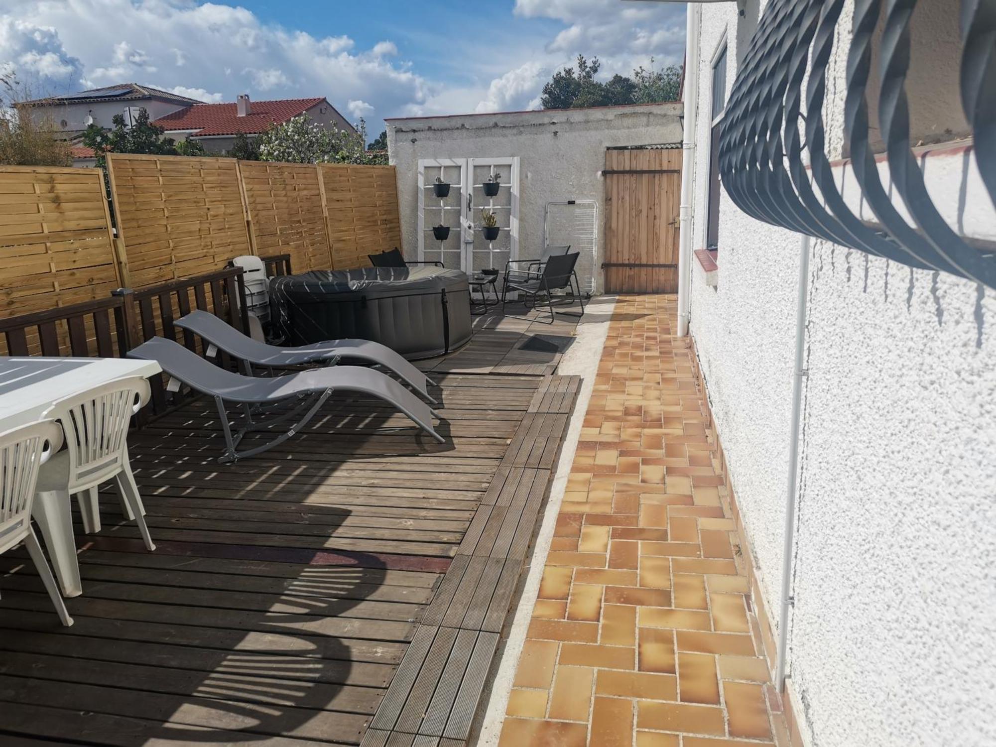 Appartement-1- Prive, Terrasse, Parking Et Jardin Holiday home Le Boulou